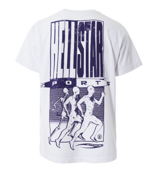 Hellstar LA Tribal Sports Tee White