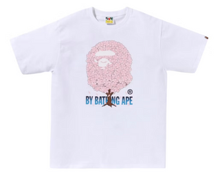 BAPE Sakura By Bathing Ape I Tee White