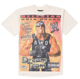 Hellstar X WWE Hulk Hogan Dream Team Tee White