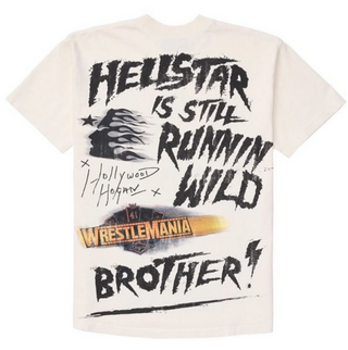 Hellstar X WWE Hulk Hogan Dream Team Tee White