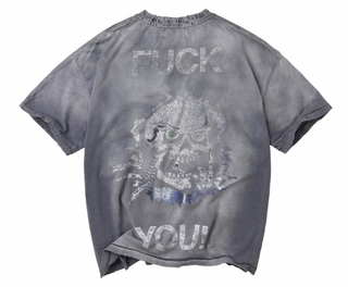 Vale Forever Skullie Tee Gray