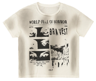 Bravest Studios Horrors Tee White