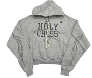 Hellstar Holy Cross Hoodie Grey