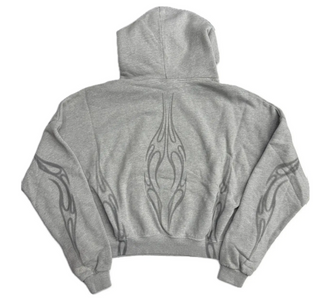 Hellstar Holy Cross Hoodie Grey