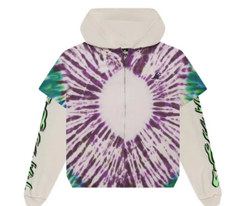 Hellstar Tye-Dye Zip Up Hoodie