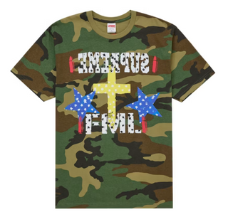 Supreme FML Tee Woodland Camo