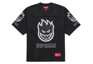 Supreme Spitfire Football Jersey Black