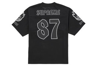 Supreme Spitfire Football Jersey Black