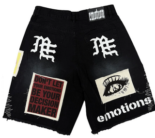 Mixed Emotions Chaos Shorts Black