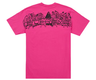 Supreme Supper Tee Fuchsia