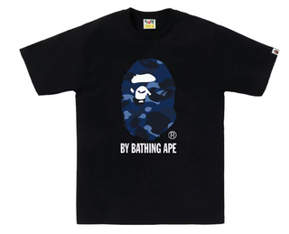 BAPE Color Camo By Bathing Tee Black/Navy