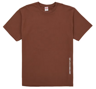 Supreme Supper Tee Brown