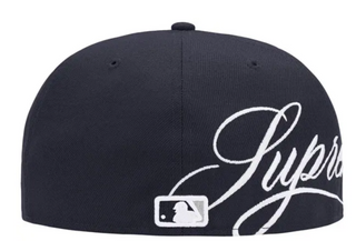 Supreme New York Yankees New Era 59Fifty Fitted Hat Navy