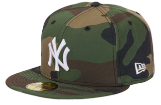 Supreme New York Yankees New Era 59Fifty Fitted Hat Woodland Camo