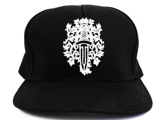 Chrome Hearts Dagger Denim Baseball Hat Black