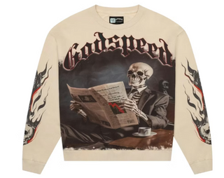 Godspeed Black Monday L/S Tee Bone