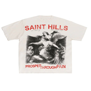 Saint Hills Prosper Through Pain Tee White