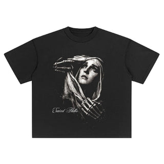 Saint Hills Veil & Bone Tee Black