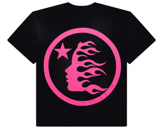 Hellstar Classic Tee (Regular Print) Black/Pink