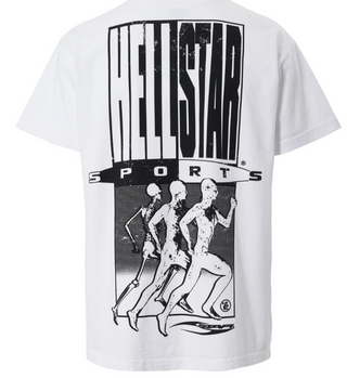 Hellstar Oversized XXL HS Sport Tee White