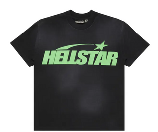 Hellstar Classic Tee (Regular Print) Black/Green