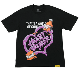 That's A Awful Lot Of Cough Syrup Heartbreaker Tee Black