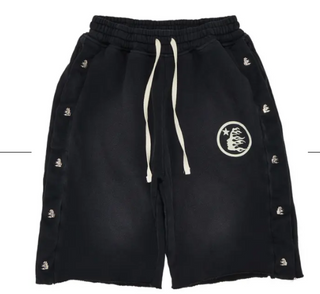 Hellstar Snap Shorts Black