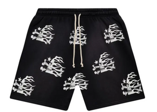 Hellstar Skull Shorts Black