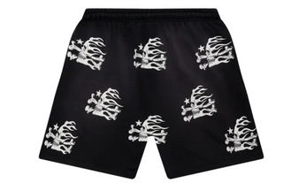 Hellstar Skull Shorts Black