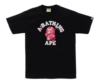 BAPE Sakura College Tee Black