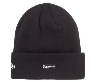 Supreme New Era S Logo Beanie (FW24) Black