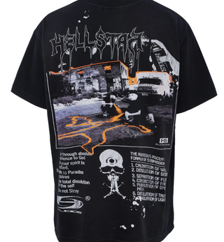 Hellstar Crime Scene Tee Black