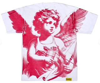 That's A Awful Lot Of Cough Syrup Angel Tee White/Red