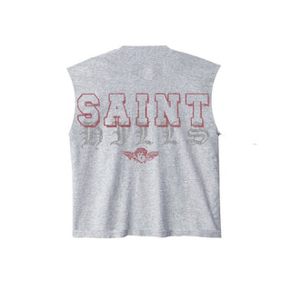 Saint Hills Saint Angel Cut Sleeve Tee Athletic Heather