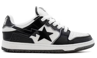 A Bathing Ape SK8 Sta Bold #1 Black White