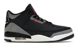 AJ3 Levis Black