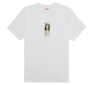 Supreme Prayer Card Box Logo Tee White