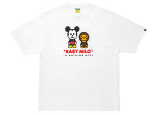 BAPE X Disney Mickey Mouse Baby Milo Relaxed Fit Tee White