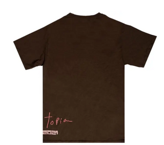 Cactus Jack Astroworld All Seeing Hand Tee Brown