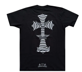 Chrome Hearts Yungblud Aerosmith Cross Tee Black