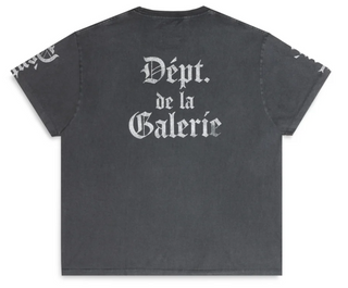 Gallery Dept. French Logo Old E Tee Washed Black