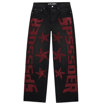 SP5DER MX555 Jeans Black