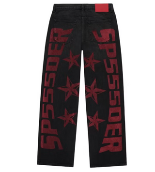 SP5DER MX555 Jeans Black