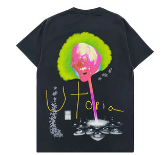 Cactus Jack Astroworld Lollipop Tee Black
