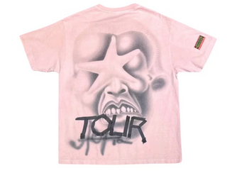 Travis Scott Utopia Circus Maximus Pink Star Tee Pink