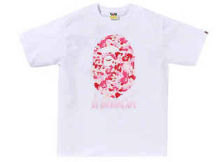 BAPE ABC Sakura Camo By Bathing Ape Tee (SS26) White