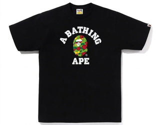 Bape Sta Camo College Tee Black