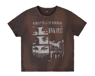 Bravest Studios Horrors Vintage Tee Black