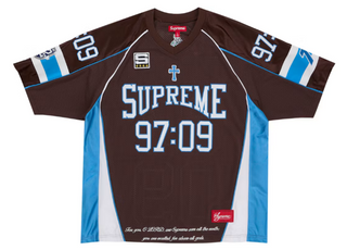 Supreme Disciples Football Jersey Brown