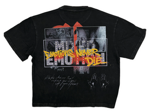 Mixed Emotions Tunes Tee Black